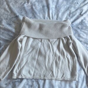 Old Navy Cream Cowl Neck Sweater